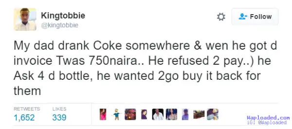 What manner of Nigerian dad is this??!